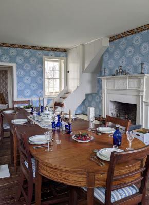 Johnston farmhouse dining room
