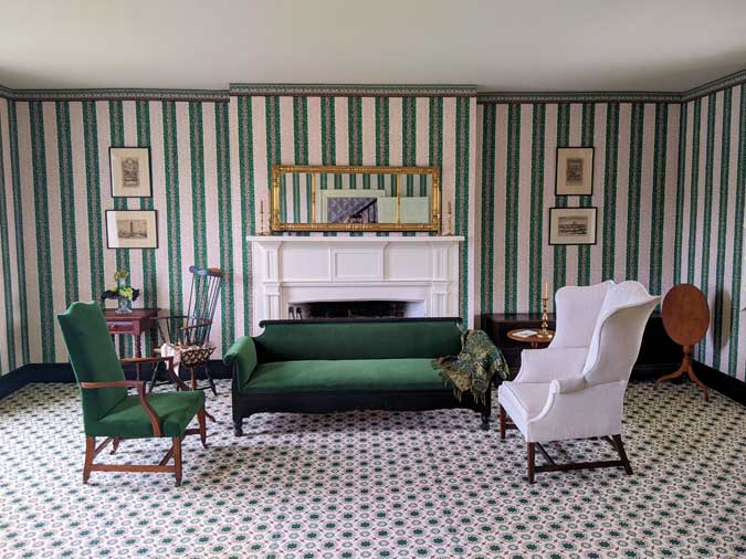 Johnston farmhouse drawing room